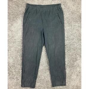 Jamie Sadock Lined Golf Pants Womens Size M Black Ankle Zip Vents